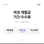 여권 재발급 기간·수수료 총정리, 공휴일 전 신청해도 될까
